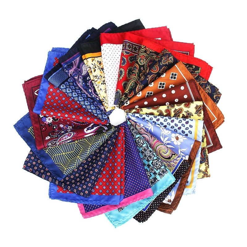 Pocket Square Set - Thời Trang Mới Nam Khăn Tay