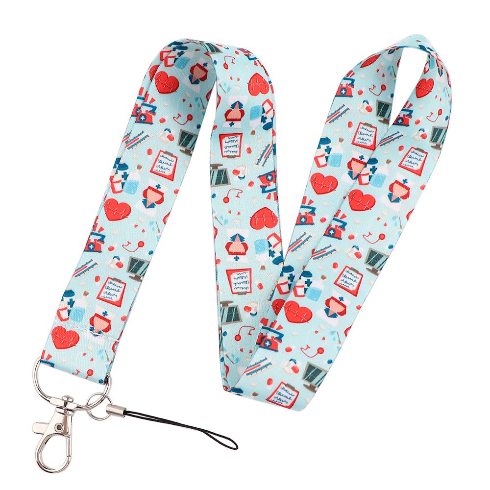 Lanyard Badge Holder - Badge Holder Doctor Keychain Hang Rope