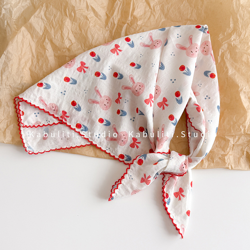 Cotton Linen Square Scarf  58  - đánh giá và giá Face Scarf Mask