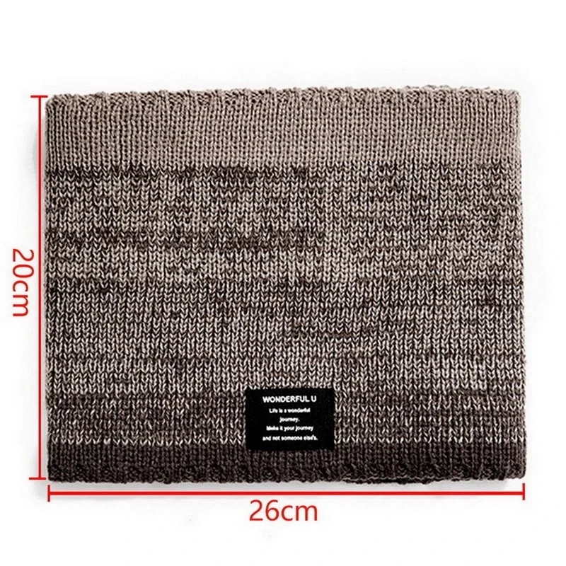 Winter scarf for men fleece ri - đánh giá và giá Handkerchief Cotton Men