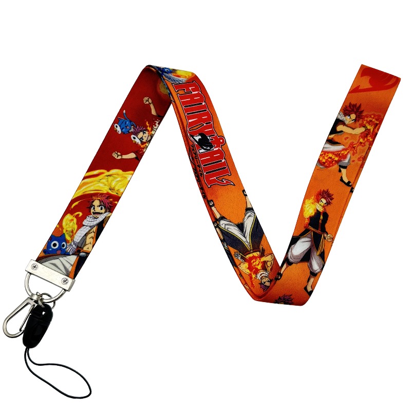 5pcs Fairy Tail Anime Peripher - đánh giá và giá Lanyard Badge Holder