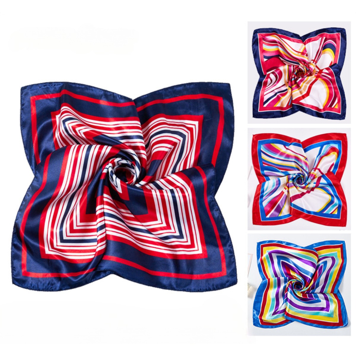 50*50cm Square Silk Scarves Sc - đánh giá và giá Scarf Silk Square
