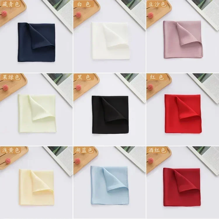 Natural 35cm Pure Silk Mans Po - đánh giá và giá Pocket Square Set