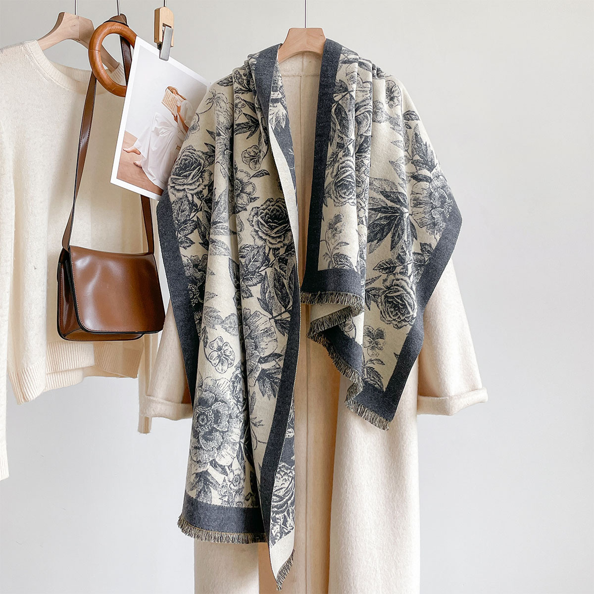 Imitation Cashmere Scarf Women - đánh giá và giá Pashmina Wrap Large