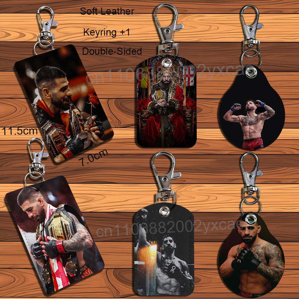 Looking forward Ilia Topuria L - đánh giá và giá Lanyard Badge Holder